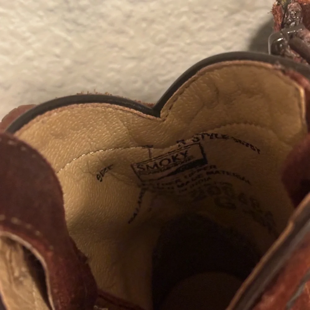 Minnetonka Kids Fringe Boots - Rich Brown
